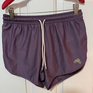 Tracksmith Purple Athletic Shorts